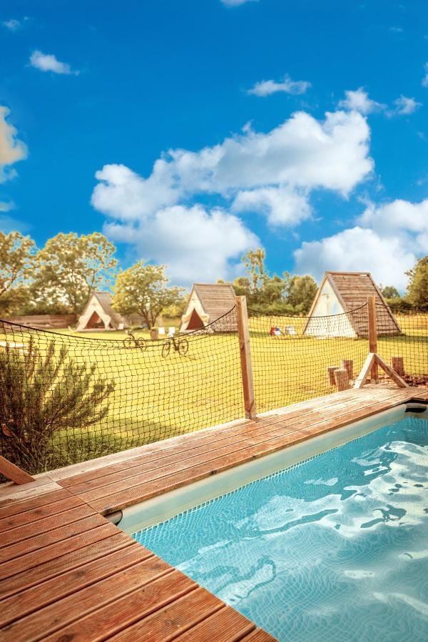 Greenvalleyglamping Sesce Pri Preboldu Exteriör bild