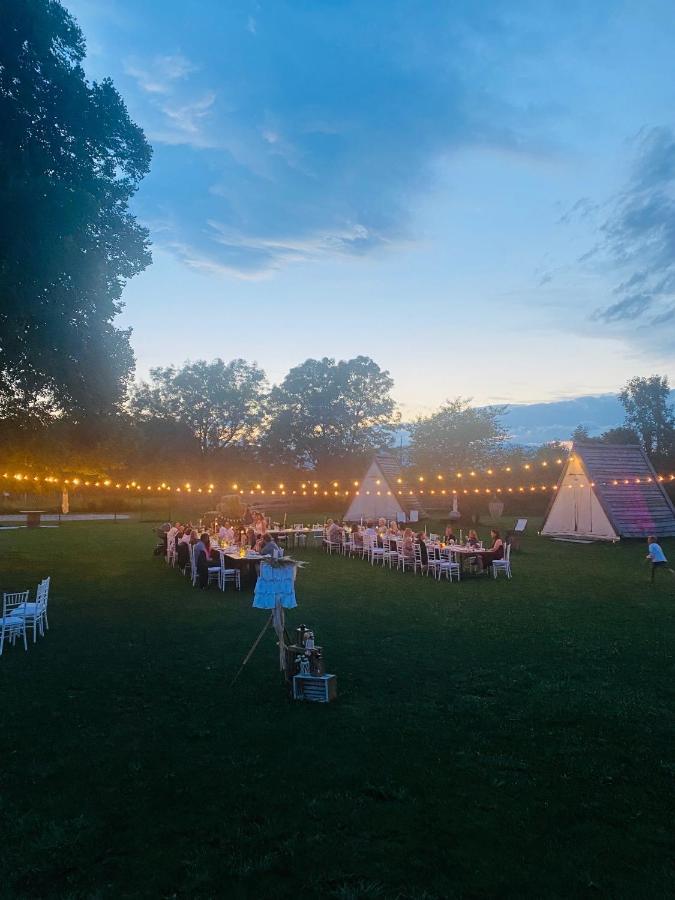 Greenvalleyglamping Sesce Pri Preboldu Exteriör bild