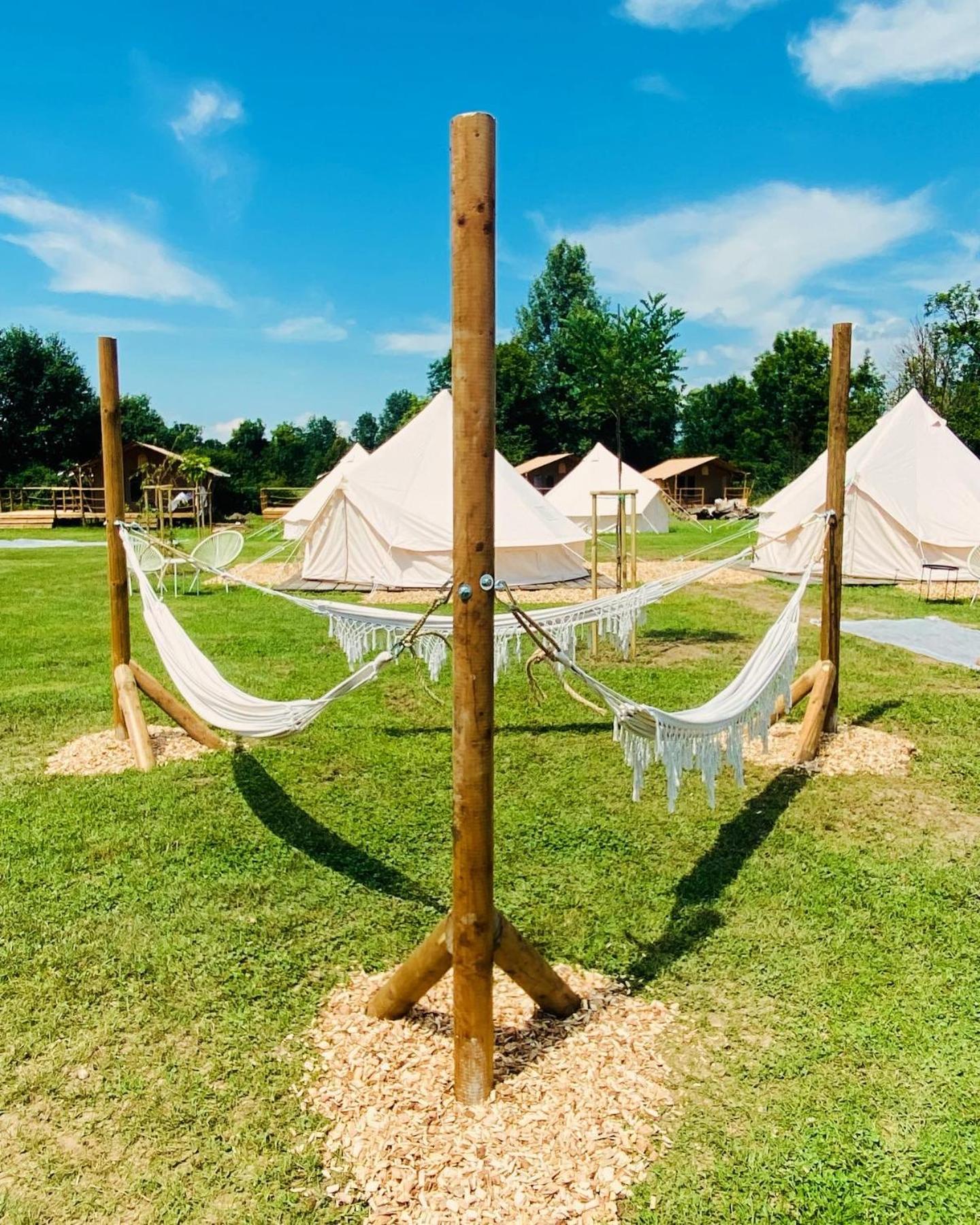 Greenvalleyglamping Sesce Pri Preboldu Exteriör bild